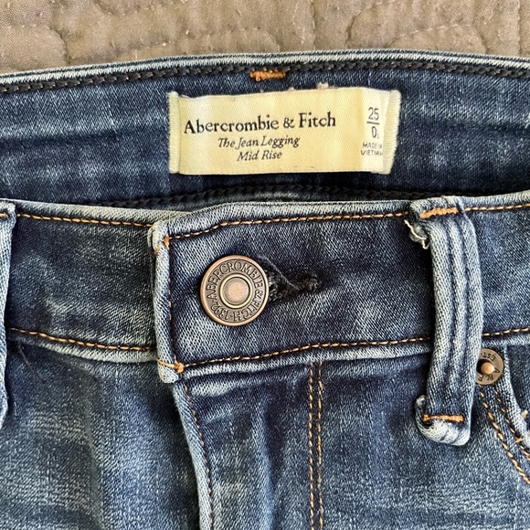 Abercrombie & Fitch Jean Legging Mid Rise - Picture 4 of 4